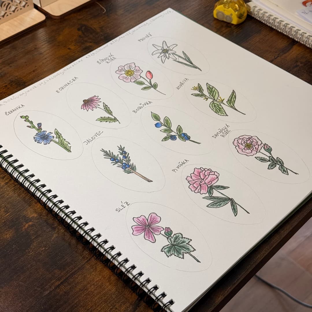 šperky s příběhem bylinky